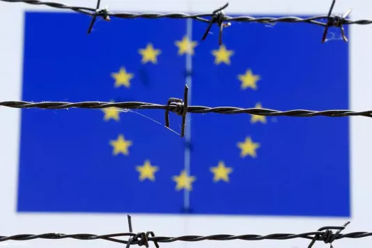 EU and barbed wire