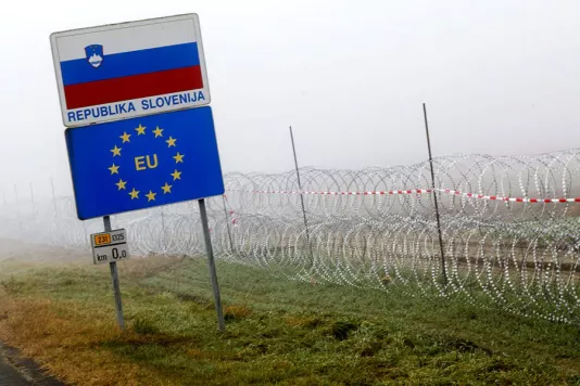 Concertina wire on the garrison with Croatia will be removed